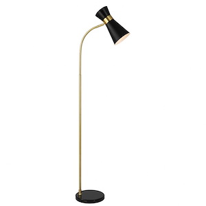 1 Light Floor Lamp-62 Inches Tall and 13.5 Inches Wide - 1326179