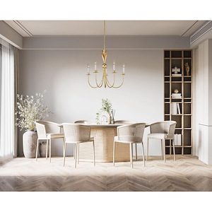 Greystone Orchards - 5 Light Chandelier-22.5 Inches Tall and 26 Inches Wide - 1319665
