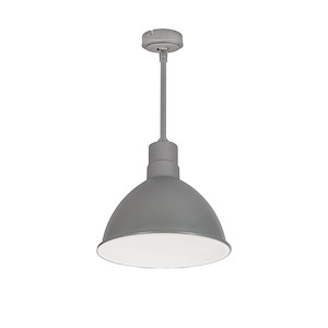 Pafx Path 23W LED Gunmetal Small Pendant with 12 Inch Stem - 1412983