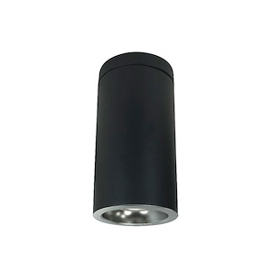Peitil Place 12W LED 14.5 Inch Length Cobalt Cylinder Flush Mount - 1413343