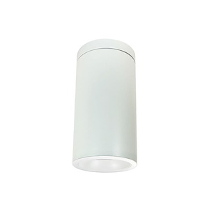 Peitil Place 12W LED 7.63 Inch Wide Cobalt Cylinder Flush Mount - 1413342