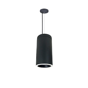 Peitil Place 10W LED 6 In Cobalt Cylinder Baffle Cable Moun - 1414768
