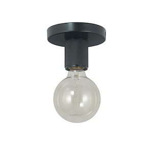 Slisti Avenue 1 Light 4.75 Inch Wide Modern Flush Mount - 1415693