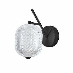 Raidro Lane 8.5W 1 LED Wall Sconce 10.75 Inch Tall and 6 Inch Wide - 1415601