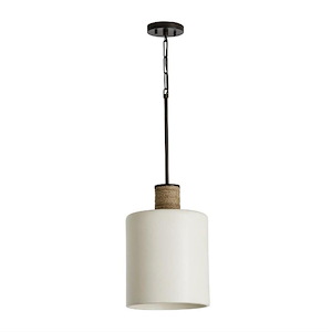 11.5 Inch 1 Light Pendant - in Urban/Industrial style - 11.5 high by 16.5 wide - 1319594