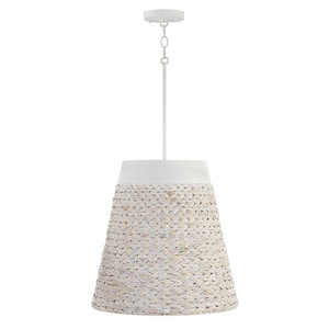 Grantham Vale - 4 Light Pendant In Transitional Style-18 Inches Tall and 18 Inches Wide - 1318545