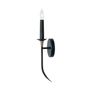 Newport Rise - 1 Light Wall Sconce In Transitional Style-16.75 Inches Tall and 5 Inches Wide - 1369154
