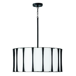 Tanners Pastures - 4 Light Pendant In Vintage Style-11 Inches Tall and 24.5 Inches Wide - 1318860
