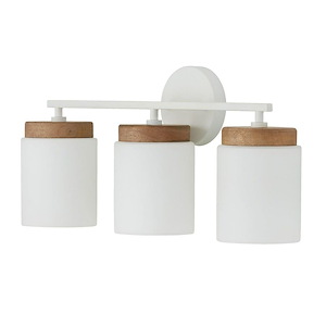 Lower Croft - 3 Light Bath Vanity In Modern Style-10.25 Inches Tall and 23.5 Inches Wide - 1369393