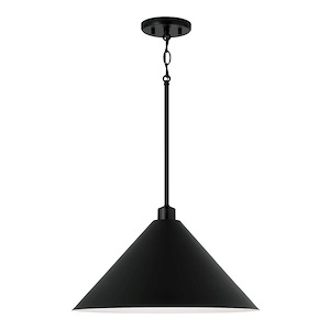 Hare Ridge - 1 Light Pendant In Modern Style-10.25 Inches Tall and 18 Inches Wide - 1368758