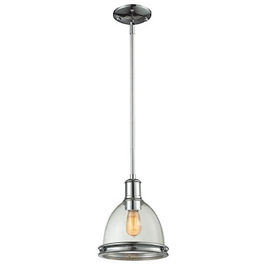 Bowden Hall - 1 Light Mini Pendant in Victorian Style - 8 Inches Wide by 9.7 Inches High - 1257247