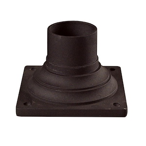 Leopold Ridgeway - Outdoor Pier Mount in Gothic Style - 6 Inches Wide by 4 Inches High - 1257530