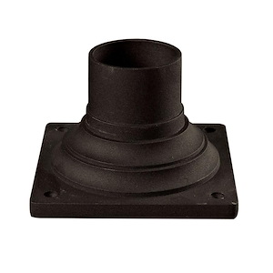Leopold Ridgeway - Outdoor Pier Mount in Gothic Style - 6 Inches Wide by 4 Inches High - 1258443
