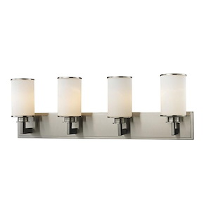 Walton Farm - 4 Light Vanity Light Fixture in Art Moderne Style - 31.5 Inches Wide by 10.13 Inches High - 1258944