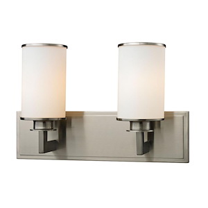Walton Farm - 2 Light Vanity Light Fixture in Art Moderne Style - 16.13 Inches Wide by 10.13 Inches High - 1258077