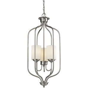 Penn Gate - 3 Light Pendant in Fusion Style - 13.5 Inches Wide by 31.25 Inches High - 1259697