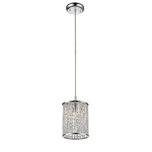 New Fold - 1 Light Mini Pendant in Whimsical Style - 5.91 Inches Wide by 7 Inches High - 1259426