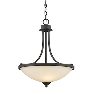 Hardman Boulevard - 3 Light Pendant in Metropolitan Style - 17.13 Inches Wide by 21 Inches High - 1260596