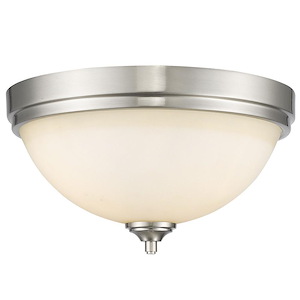 Hardman Boulevard - 3 Light Flush Mount in Fusion Style - 15 Inches Wide by 8.25 Inches High - 1260915