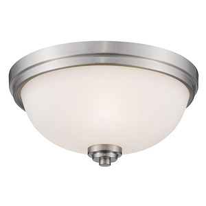 Hall Cliffe Rise - 3 Light Flush Mount in Traditional Style - 15 Inches Wide by 8 Inches High - 1257779