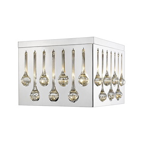 Parliament Meadow - 4 Light Flush Mount in Transitional Style - 13.5 Inches Wide by 9.75 Inches High - 1259160