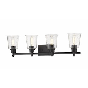 Hastings Meadows - 4 Light Vanity Light Fixture in Fusion Style - 32 Inches Wide by 8.5 Inches High - 1257354