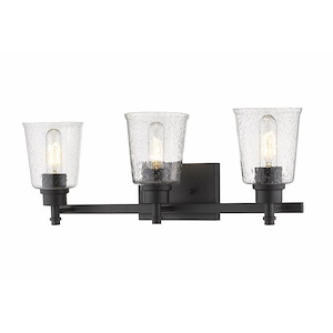 Hastings Meadows - 3 Light Vanity Light in Fusion Style - 24 Inches Wide by 8.5 Inches High - 1262939