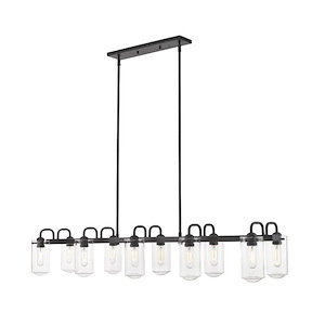 Froxfield Down-10 Light Island/Billiard in Transitional Style-38 Inches Wide by 11.75 Inches High - 1261559