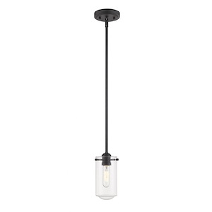 Froxfield Down - 1 Light Mini Pendant in Transitional Style - 4 Inches Wide by 8.5 Inches High - 1258513
