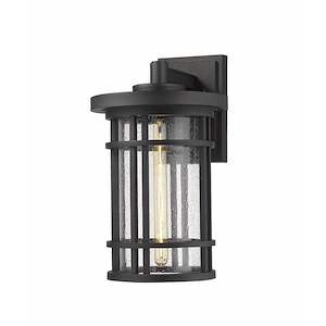 Brick Kiln Downs - 1 Light Outdoor Wall Mount in Craftsman Style - 10 Inches Wide by 16.75 Inches High - 1261840