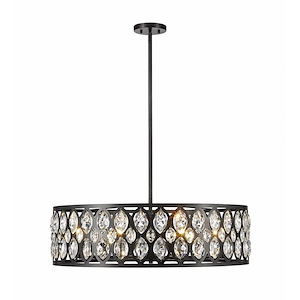 Appleby Street - 8 Light Chandelier in Metropolitan Style - 30.25 Inches Wide by 8.75 Inches High - 1261762