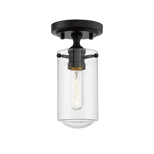 Froxfield Down - 1 Light Flush Mount in Transitional Style - 5 Inches Wide by 10.5 Inches High - 1257433