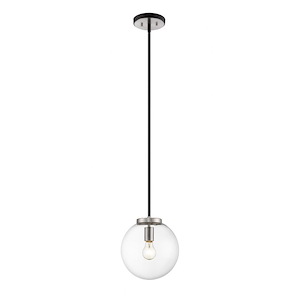 Lord Esplanade - 1 Light Pendant in Electric Style - 10 Inches Wide by 94.5 Inches High - 1261087