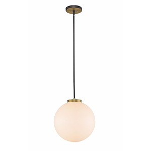 Lord Esplanade - 1 Light Pendant in Electric Style - 13.75 Inches Wide by 98.75 Inches High - 1262033