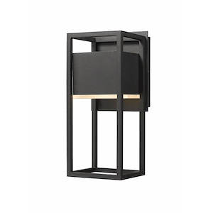 Green Parc - 11W 1 LED Outdoor Wall Mount in Industrial Style - 5.75 Inches Wide by 12.5 Inches High - 1260240