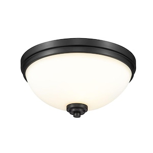 Hall Cliffe Rise - 3 Light Flush Mount in Traditional Style - 15 Inches Wide by 8 Inches High - 1258264