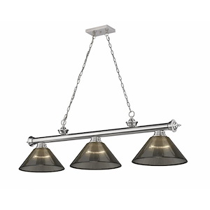 Frodingham South Road - 3 Light Billiard In Traditional and Classical Style-18.75 Inches Tall and 14 Inches Wide - 1258016