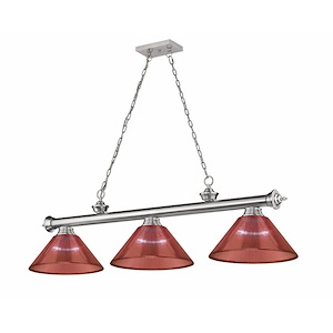 Frodingham South Road - 3 Light Billiard In Traditional and Classical Style-18.75 Inches Tall and 14 Inches Wide - 1258179