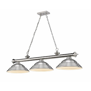 Frodingham South Road - 3 Light Billiard In Traditional and Classical Style-18.75 Inches Tall and 14 Inches Wide - 1258780