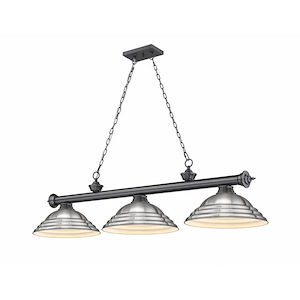 Frodingham South Road - 3 Light Billiard In Traditional and Classical Style-18.75 Inches Tall and 14 Inches Wide - 1257451