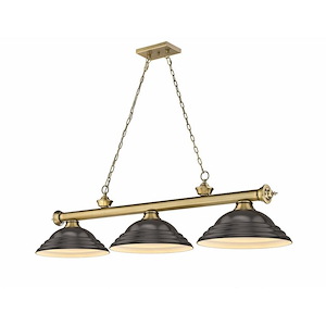 Frodingham South Road - 3 Light Billiard In Traditional and Classical Style-18.75 Inches Tall and 14 Inches Wide - 1259602