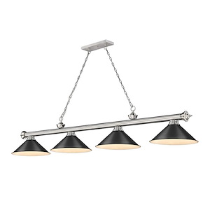 Frodingham South Road - 4 Light Billiard In Traditional and Classical Style-18.75 Inches Tall and 14 Inches Wide - 1258108