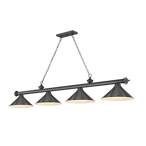 Frodingham South Road - 4 Light Billiard In Traditional and Classical Style-18.75 Inches Tall and 14 Inches Wide - 1257309