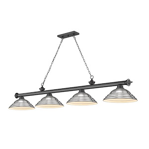 Frodingham South Road - 4 Light Billiard In Traditional and Classical Style-18.75 Inches Tall and 14 Inches Wide - 1259371