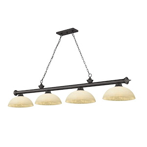 Frodingham South Road - 4 Light Billiard In Traditional and Classical Style-18.75 Inches Tall and 14 Inches Wide - 1258950