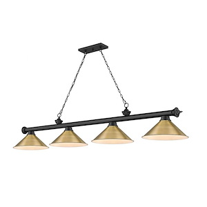 Frodingham South Road - 4 Light Billiard In Traditional and Classical Style-18.75 Inches Tall and 14 Inches Wide - 1258309