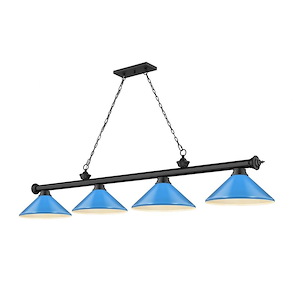 Frodingham South Road - 4 Light Billiard In Traditional and Classical Style-18.75 Inches Tall and 14 Inches Wide - 1259342