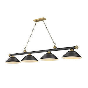 Frodingham South Road - 4 Light Billiard In Traditional and Classical Style-18.75 Inches Tall and 14 Inches Wide - 1257689