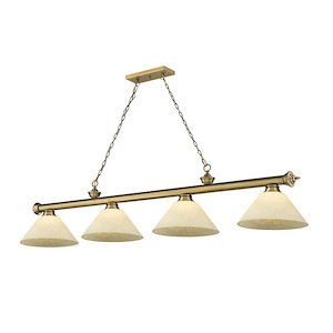 Frodingham South Road - 4 Light Billiard In Traditional and Classical Style-18.75 Inches Tall and 14 Inches Wide - 1259372