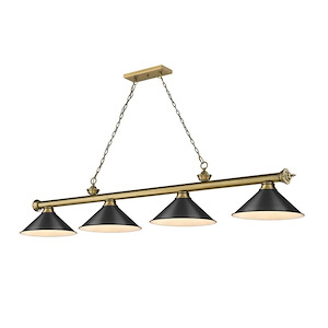 Frodingham South Road - 4 Light Billiard In Traditional and Classical Style-18.75 Inches Tall and 14 Inches Wide - 1259349
